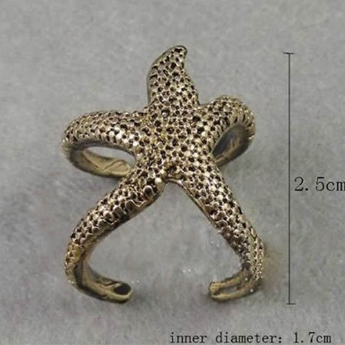 Nhẫn HợP Kim HìNh Sao BiểN Xinh XắN