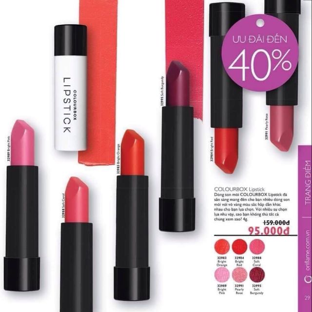 Set son cho mẹ 💄