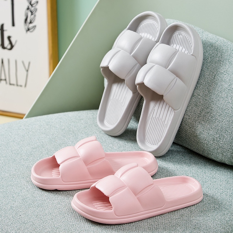 Dép CHAO Quai Ngang Bánh Mì Unisex, cực nhẹ êm chân, dép quai ngang nữ sang chảnh A108 Warm&amp;Cute