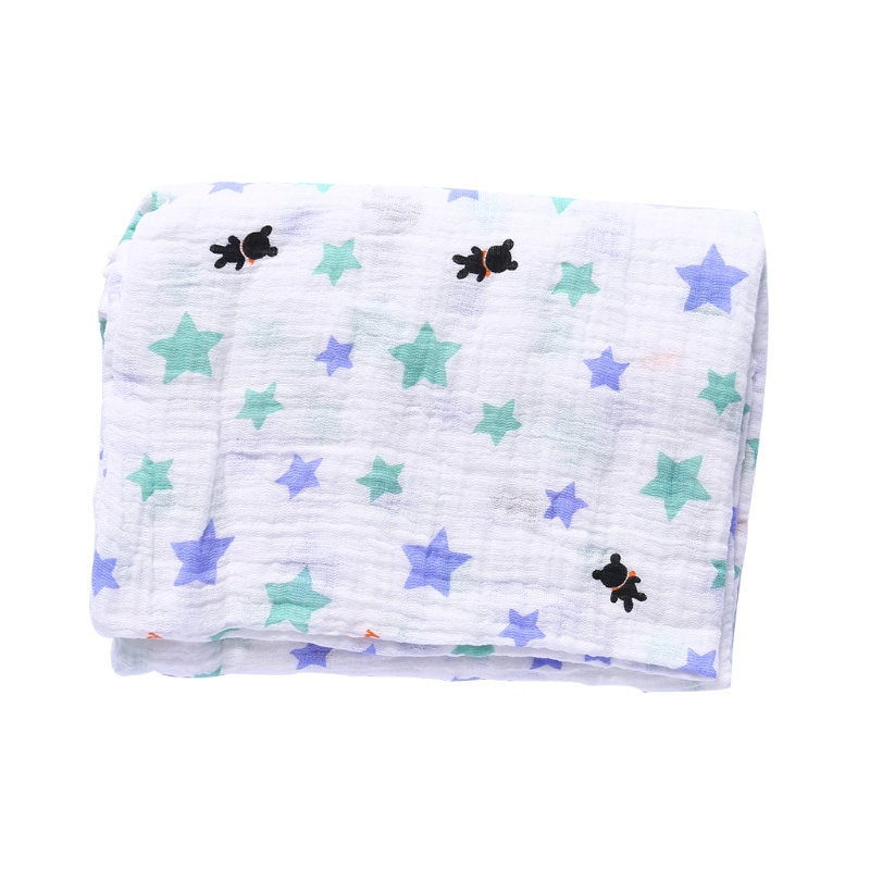 Chăn Quấn Bé Chất Liệu Cotton Mềm Mại