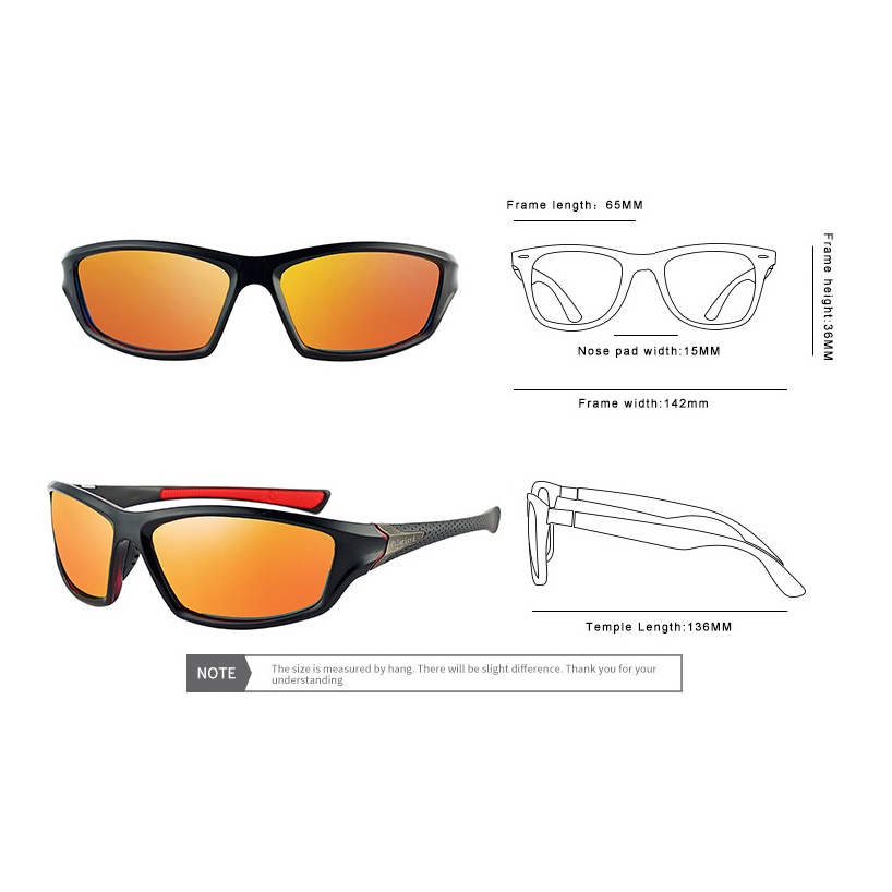 Kính Mát AIELBRO Phân Cực Phong Cách Vintage Sang Trọng