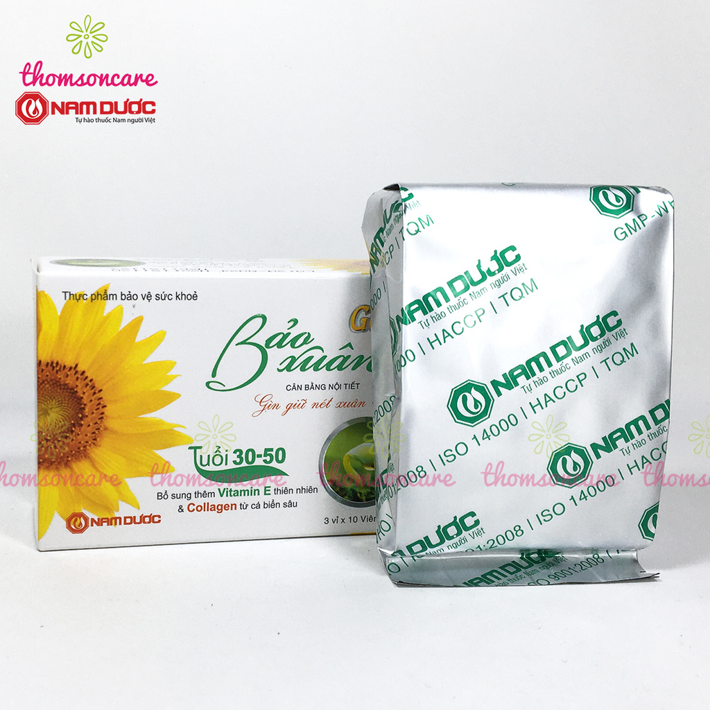 Bảo xuân Gold cho phụ nữ từ 30 - 50 tuổi, cân bằng nội tiết tố từ Vitamin E thiên nhiên và mầm đậu nành | BigBuy360 - bigbuy360.vn