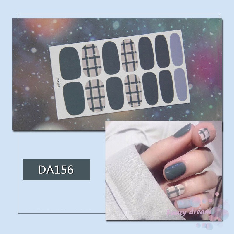 Sticker Dán Móng Tay không thấm nước siêu xinh và tiện lợi