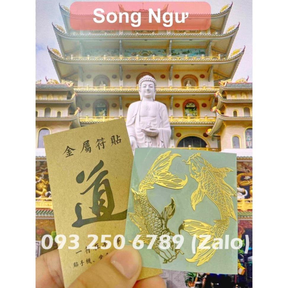 Linh Phù Miếng dán điện thoại QUAN THẾ ÂM - SONG NGƯ - HỔ - RỒNG - PHƯỢNG - PHẬT THÍCH CA nhiều hình khác