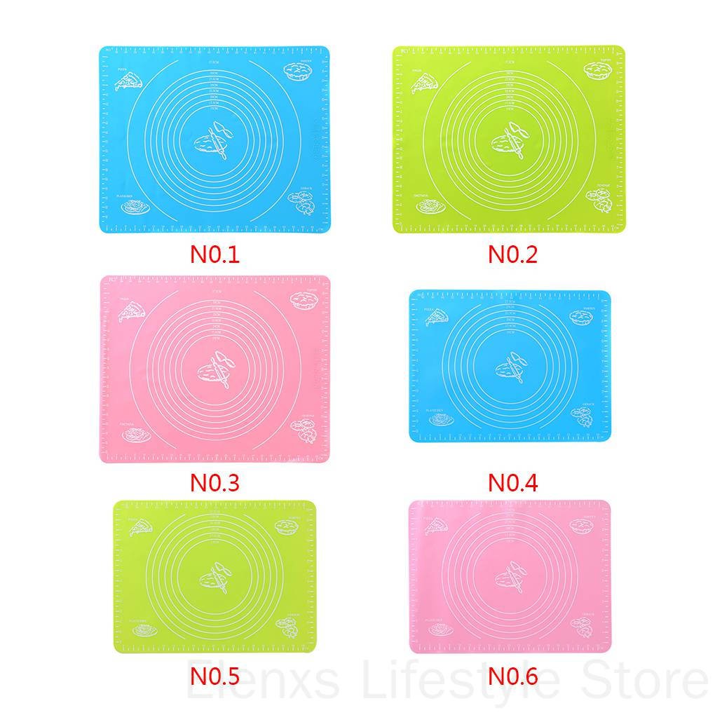 Thảm Nhào Bột Chất Liệu Bằng Silicon Chống Dính 50x40cm