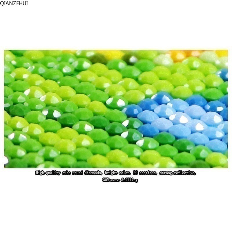 Bộ Tranh Đính Đá 5D Tự Làm Hình Chim Công Phong Cách Mới