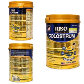 Sữa bột RISO OPTIGOLD COLOSTRUM SỐ 0+/1+/2+ ⚡NutiFood⚡Lon 800g