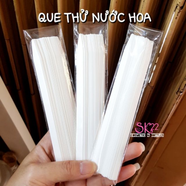 🌼SET 100 QUE THỬ NƯỚC HOA/ QUE GIẤY THỬ NƯỚC HOA🌼