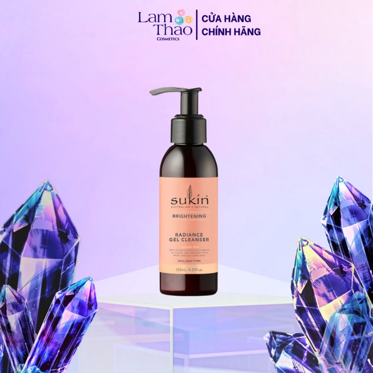 Sữa Rửa Mặt Sáng Da Sukin Brightening Radiance Gel Cleanser