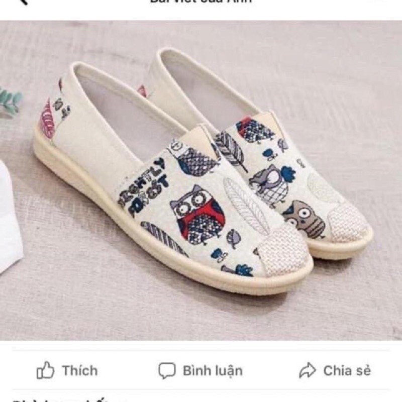 Giày slip on nữ