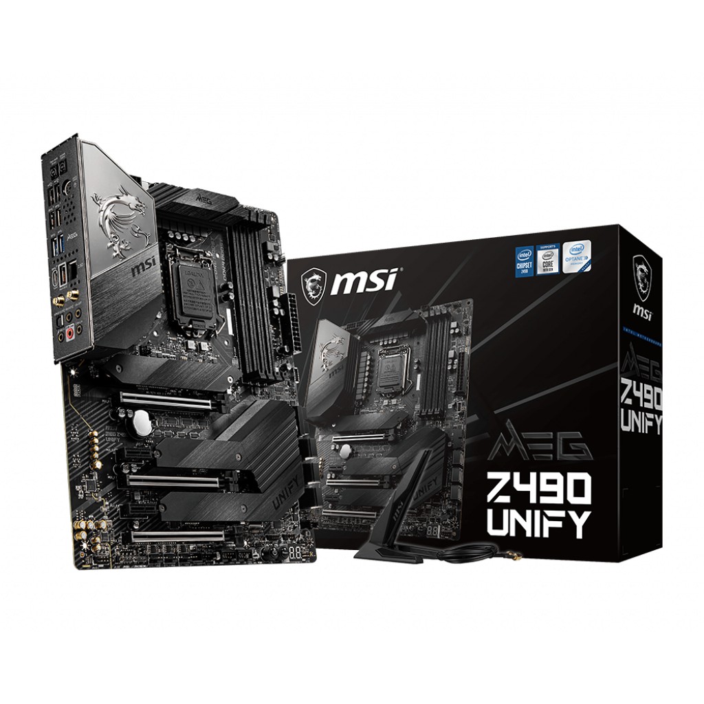 Mainboard MSI MEG Z490 UNIFY Intel Z490, Socket 1200, ATX, 4 khe RAM DDR4