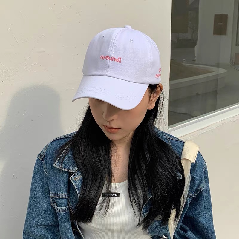 Nón Lưỡi Trai Thêu Chữ Đơn Giản Cá Tính