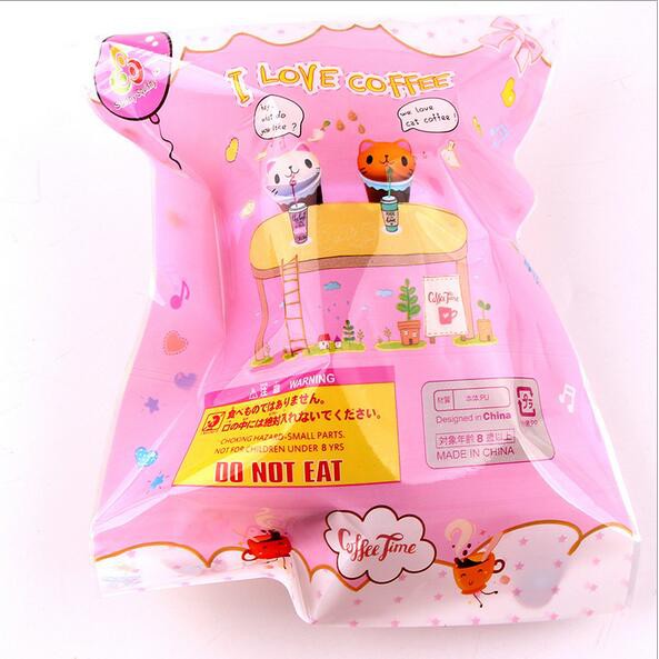 Đồ Chơi Squishy Hình Ly Cà Phê Dễ Thương