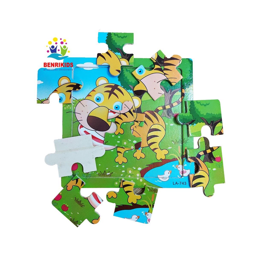 Bộ đồ chơi xếp hình lắp ráp nhiều mảnh gỗ- Đồ chơi gỗ giáo dục thông minh cho bé giúp bé phát triển trí tuệ