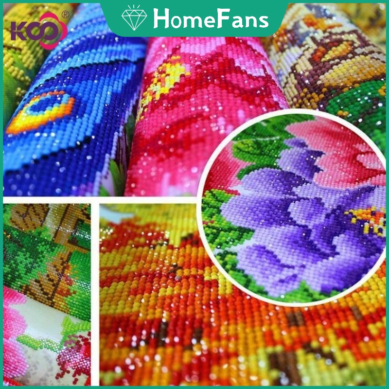 Bộ tranh đính đá 5D họa tiết hoạt hình cô gái độc đáo DIY dùng trang trí nhà cửa 30X40