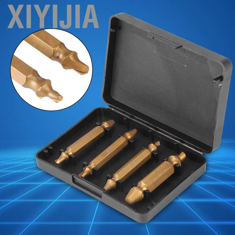 Set 4 Mũi Khoan Tháo Gỡ Ốc Vít Bị Hỏng