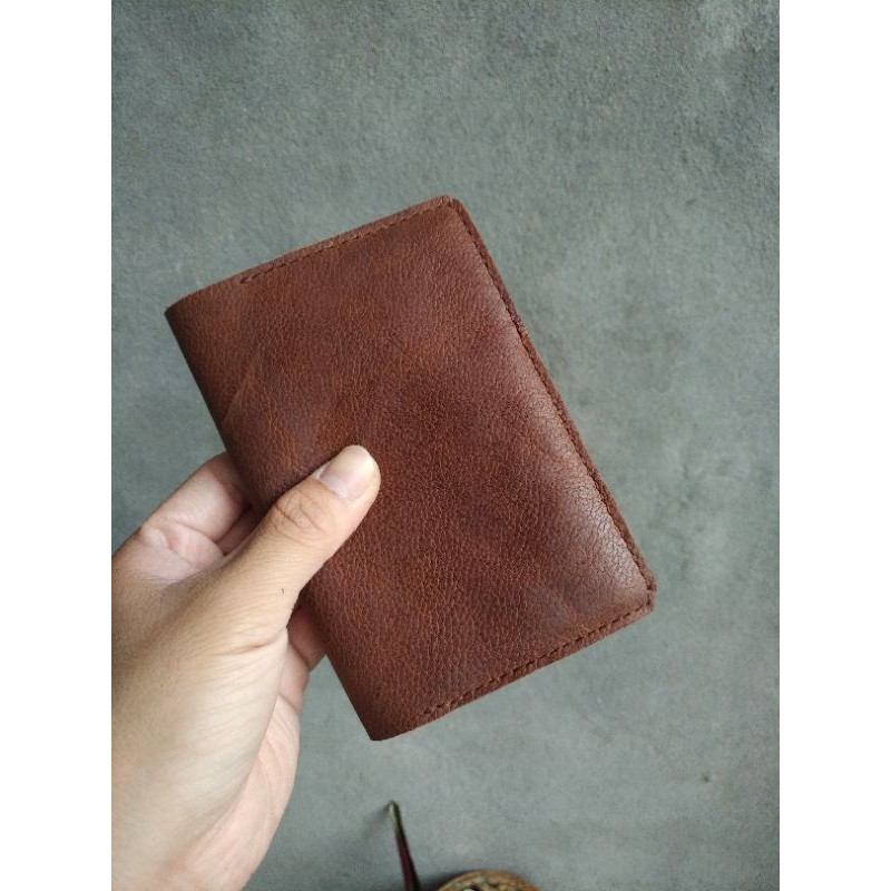 |nam và nữ| bao da passport handmade da bò thật