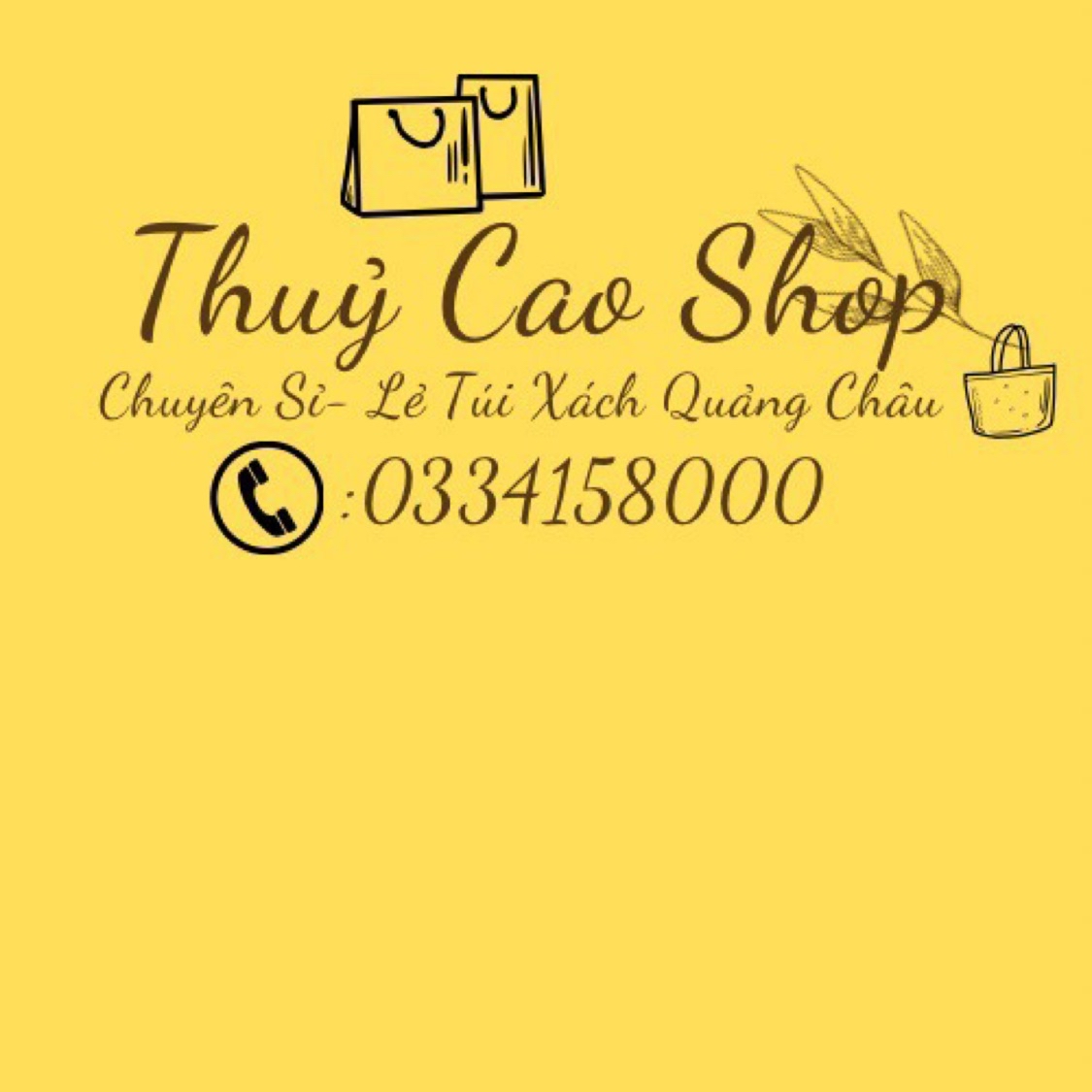 Thủy Cao- Chuyên túi xách