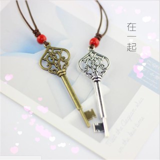 Dây chuyền đôi khóa bạc, vàng