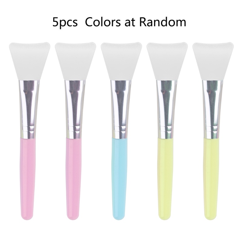 [Hàng mới về] Set 5 cọ silicon màu sắc ngẫu nhiên dùng làm sạch khuôn trang sức