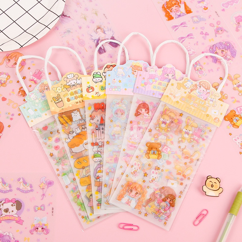 Sticker Dán Trang Trí Nhiều Màu Sắc DIY