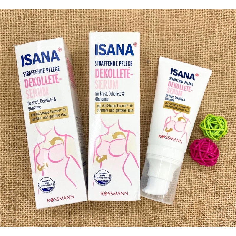 SERUM SĂN CHẮC VÒNG 1 VÀ CỔ ISANA