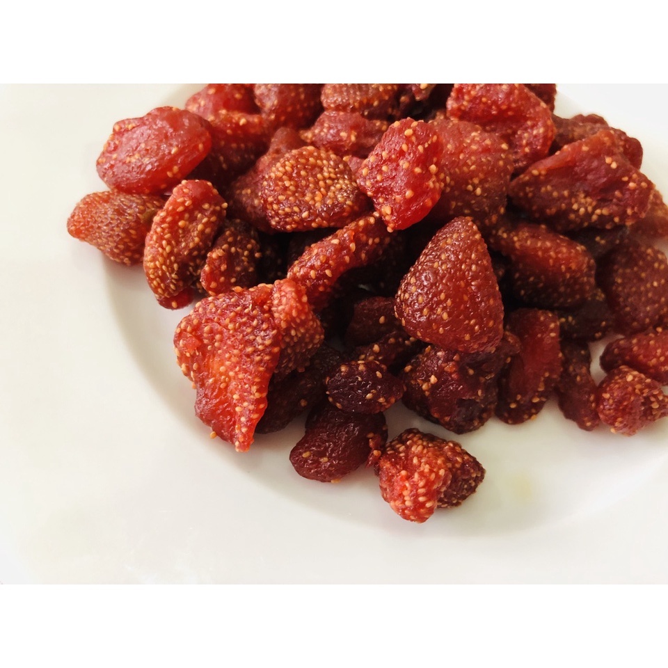 Dâu tây sấy dẻo không đường_ Đặc sản Đà Lạt 100g/200g/500g