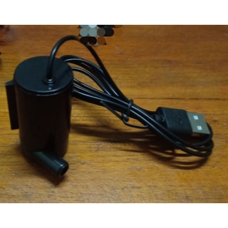 (CD USB) Máy bơm nước mini DC 3v-5v đen/trắng (bơm chìm) có đầu usb
