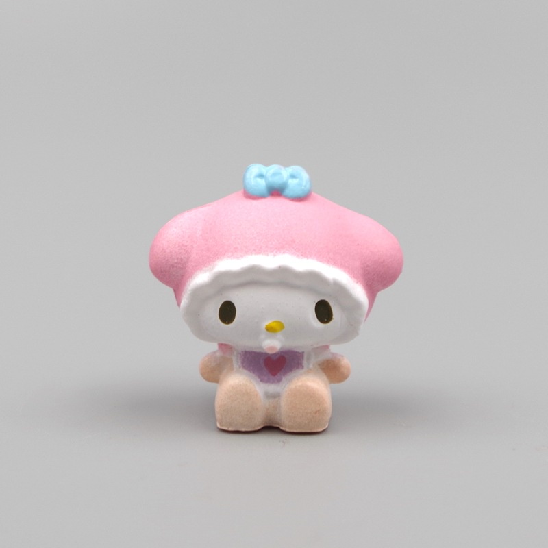 Sticker Ủi Thêu Hình Búp Bê Gashapon / Kuromi Melody / Hello Kitty