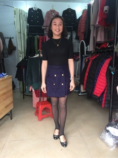 Chân váy dạ