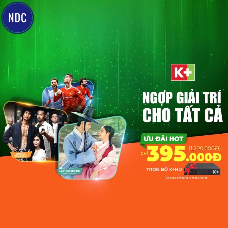 [HCM][KHUYẾN MÃI] Đầu Thu Vệ Tinh TVBOX K+ HD