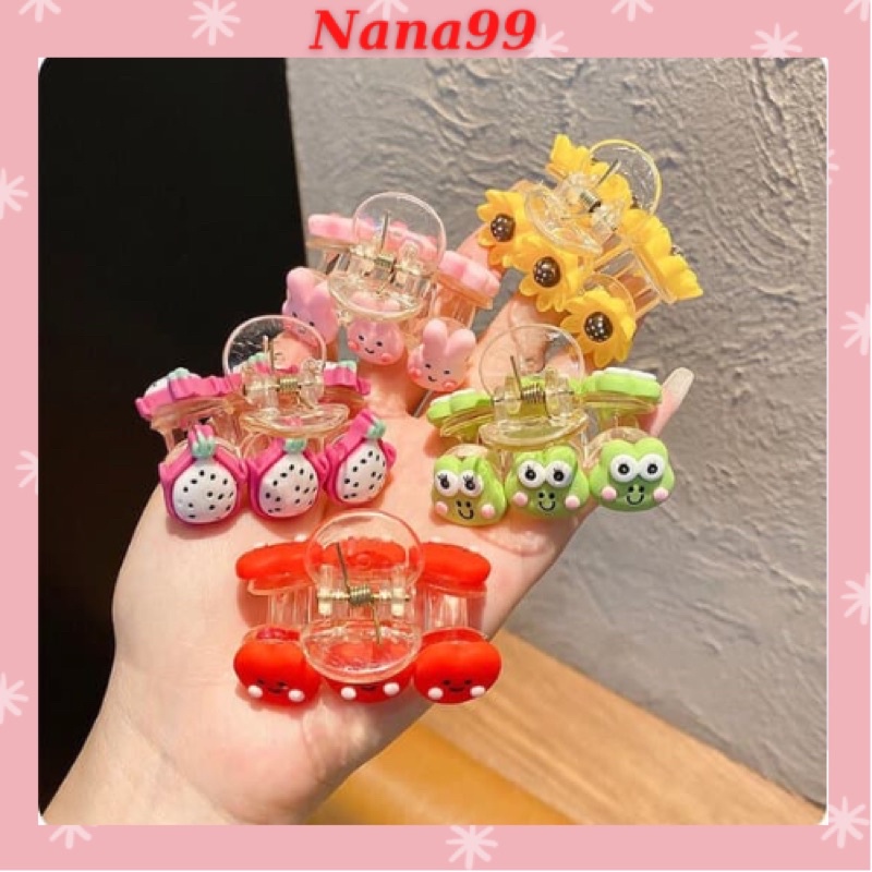 Kẹp Gấp Tóc [KÈM CHARM] SIêu Cưng