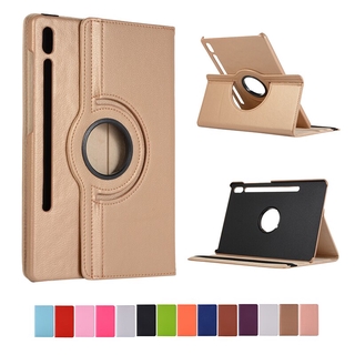 Ốp máy tính bảng da pu đế xoay 360 độ cho samsung galaxy tab s6 10.5 2019 sm-t860 sm-t865 10.5 inch