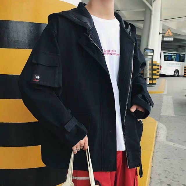 (HCM) ÁO KHOÁC KAKI NAM CÓ MŨ SIÊU CHẤT HOT HIT 2022 THỜI TRANG KOKO MI