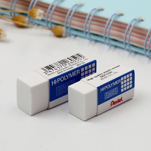 Gôm Tẩy Siêu Sạch Pentel HIPOLYMER - ZEH [Hàng Chính Hãng]