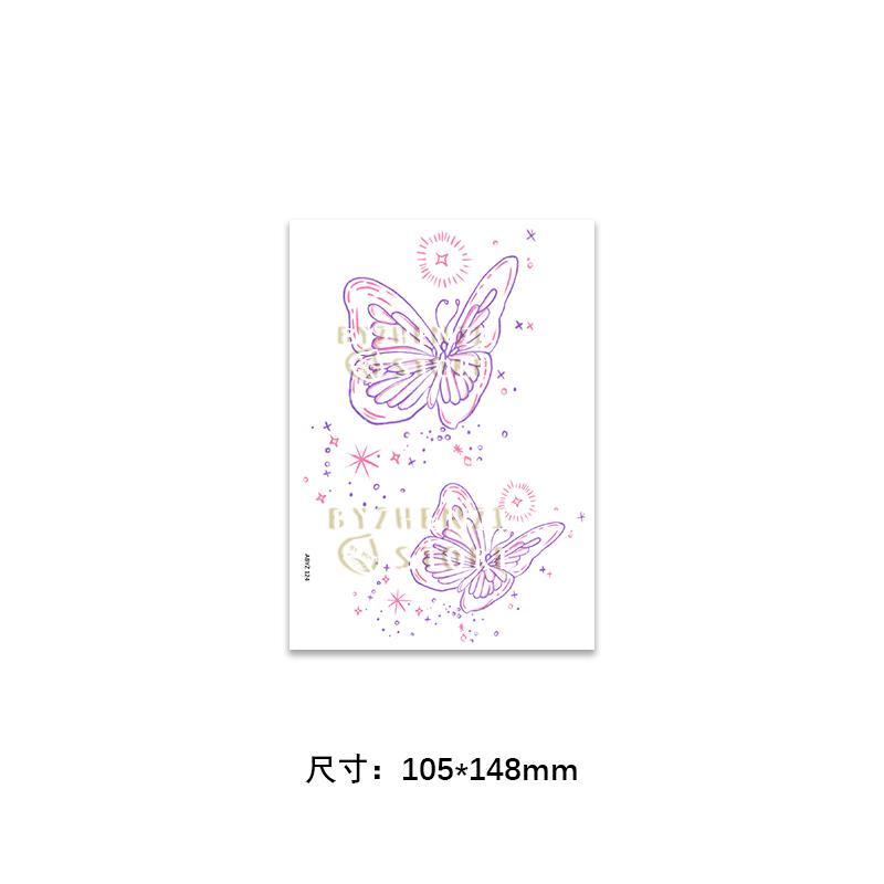 Hình Xăm Dán Họa Tiết Hoa Độc Đáo