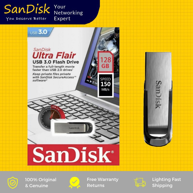 SANDISK Usb 3.0 dung lượng 32GB lên đến 150Mbps (CZ73)