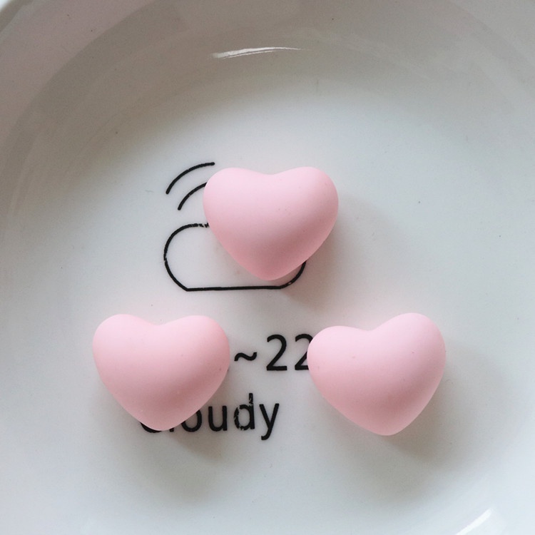 Jibbitz, Sticker, Charm Phụ Kiện Trang Trí Giày Dép Dễ Thương Hình Trái Tim