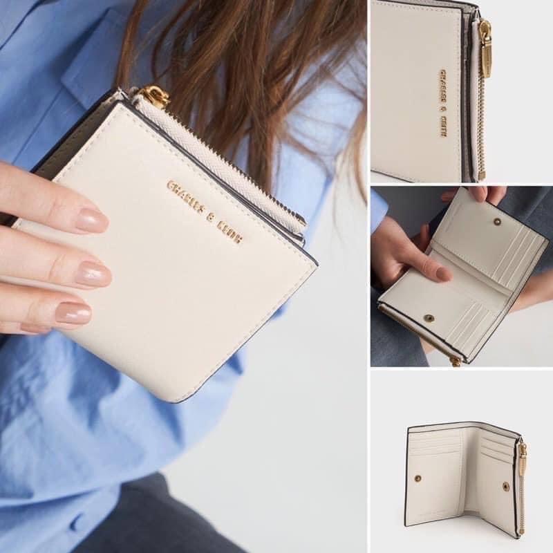 Ví nữ da trơn minni fullbox CK0907#