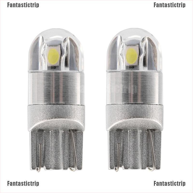 Set 10 Bóng Đèn LED 3030 2SMD W5W 194 168 6W Siêu Sáng Dành Cho Ô Tô