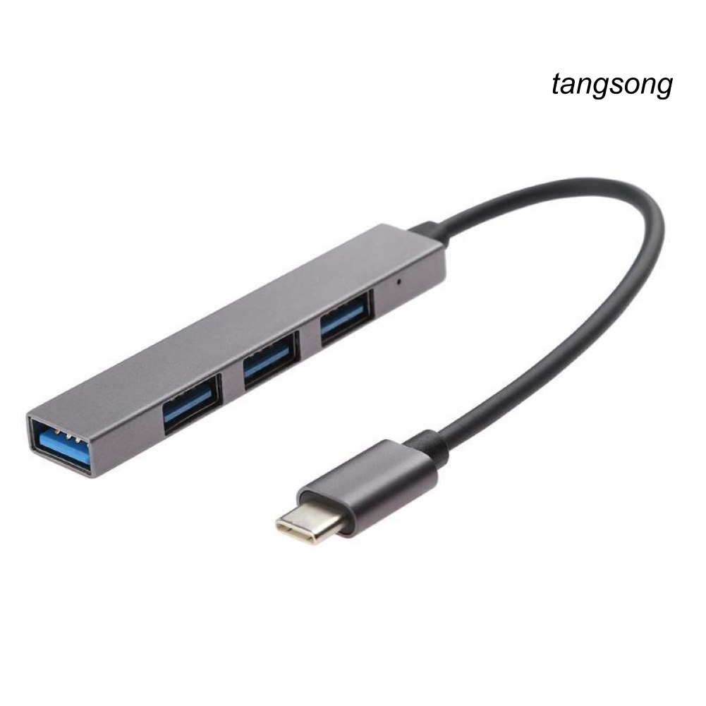 Bộ Chia 4 Cổng Usb Ts-Ul Siêu Mỏng Cho Laptop Máy Tính Bảng