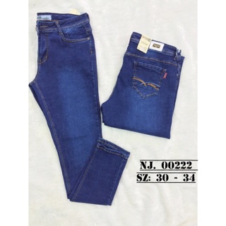 Jeans thêu big size 32