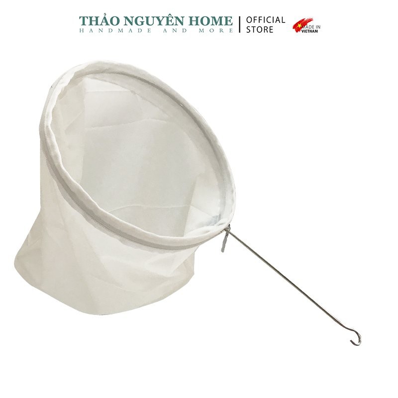 [Mã BMBAU50 giảm 7% đơn 99K] Túi lọc trà, lọc cà phê có tay cầm inox Thảo Nguyên Home