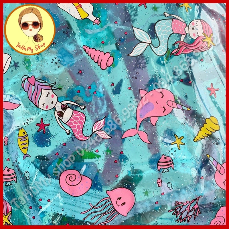 Balo trong suốt nàng tiên cá