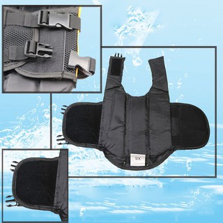 WAY2TOP Áo khoác cứu sinh cho chó Thời trang Dải phản quang Thuyền Puppy Surf Saver Coat