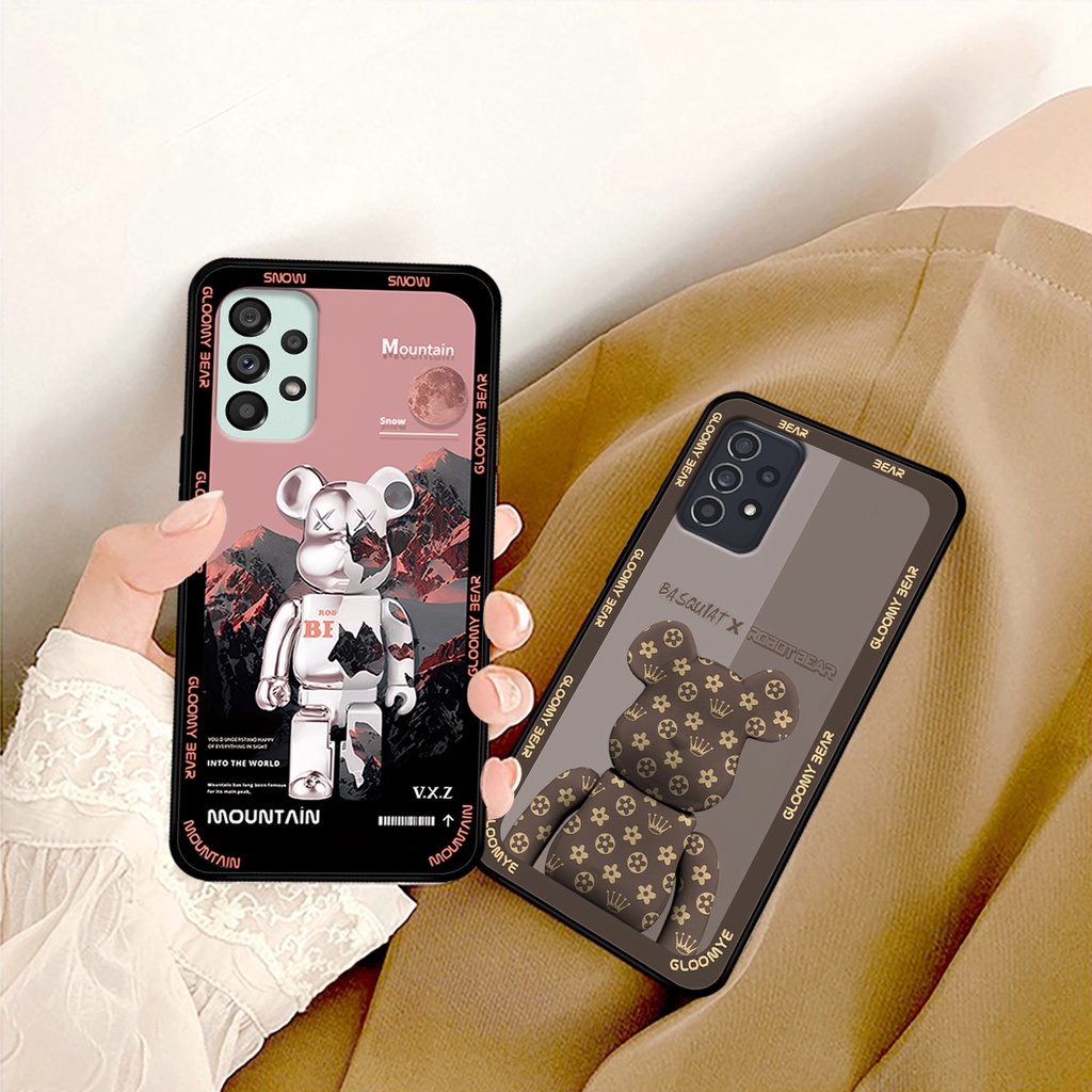 Ốp Samsung A13 - A23 - A32 - A33 in hình bearbrick, moutain nasa cá tính.ốp lưng chống sốc, bền đẹp