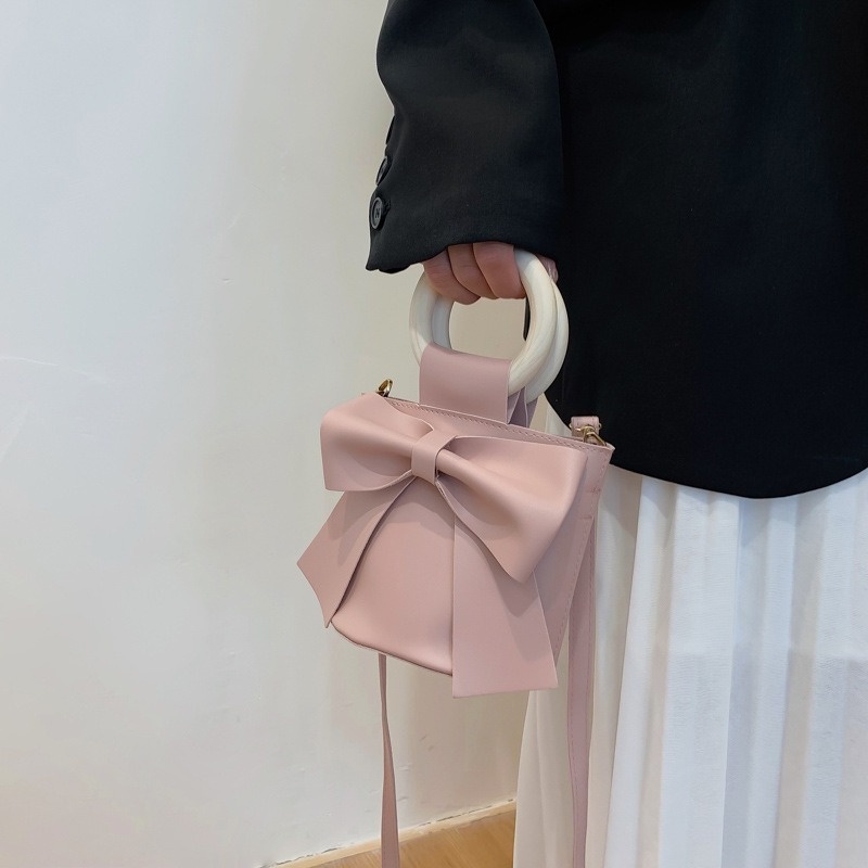 Túi Đeo Chéo Vai Thắt Nơ Phong Cách niche Mới 2022 GYLXB293