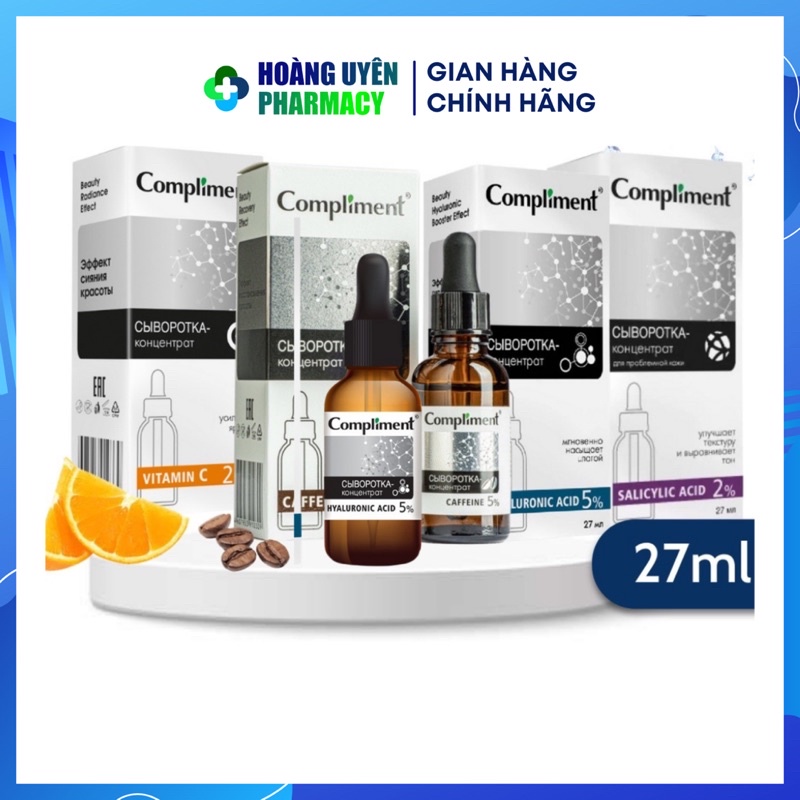 Serum Compliment 2% BHA/ Hyaluronic 5%/ Vitamin C 20% -27ml