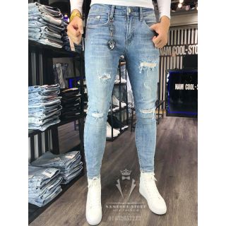 Combo 5 quần jeans rách