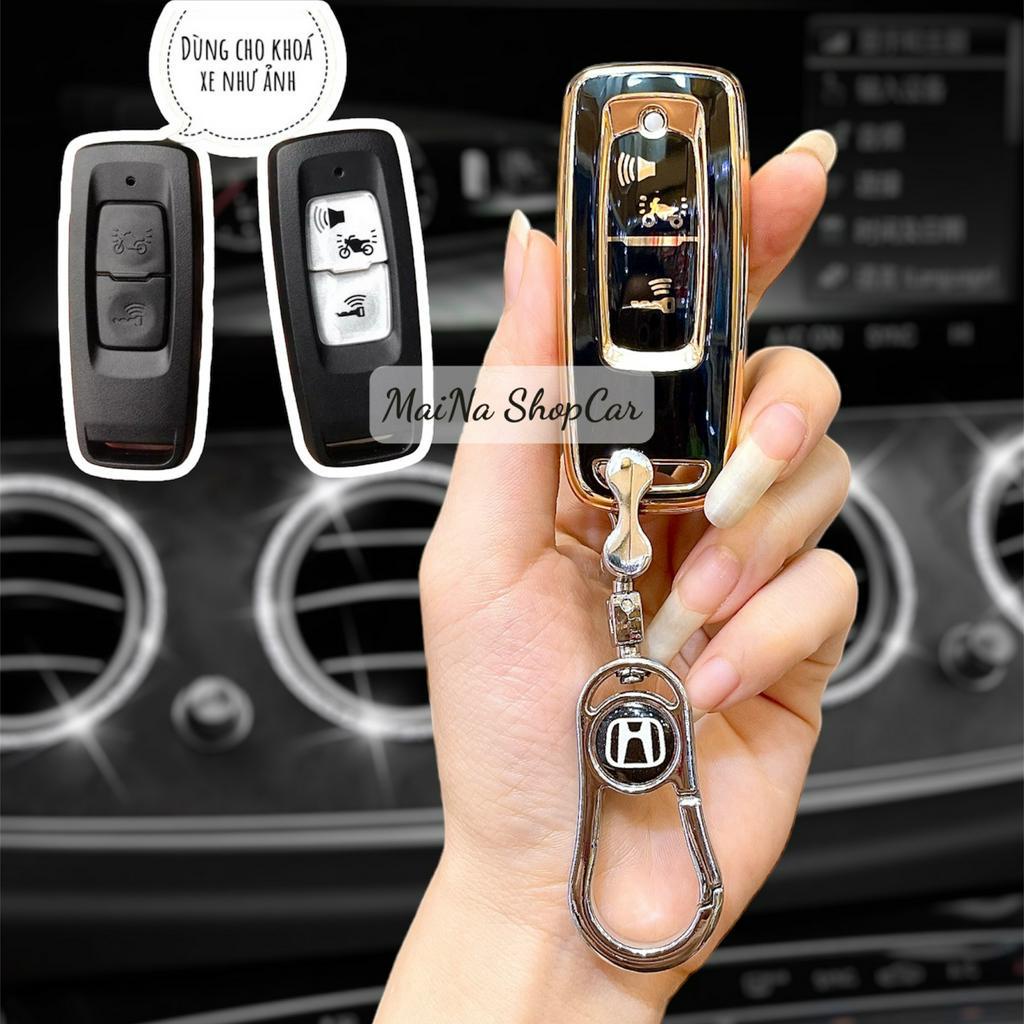 Ốp chìa khóa xe máy Smartkey 2 nút Honda 2022 Vision, SH Mode, Air Blade, Lead,....chất liệu TPU bảo vệ tuyệt đối